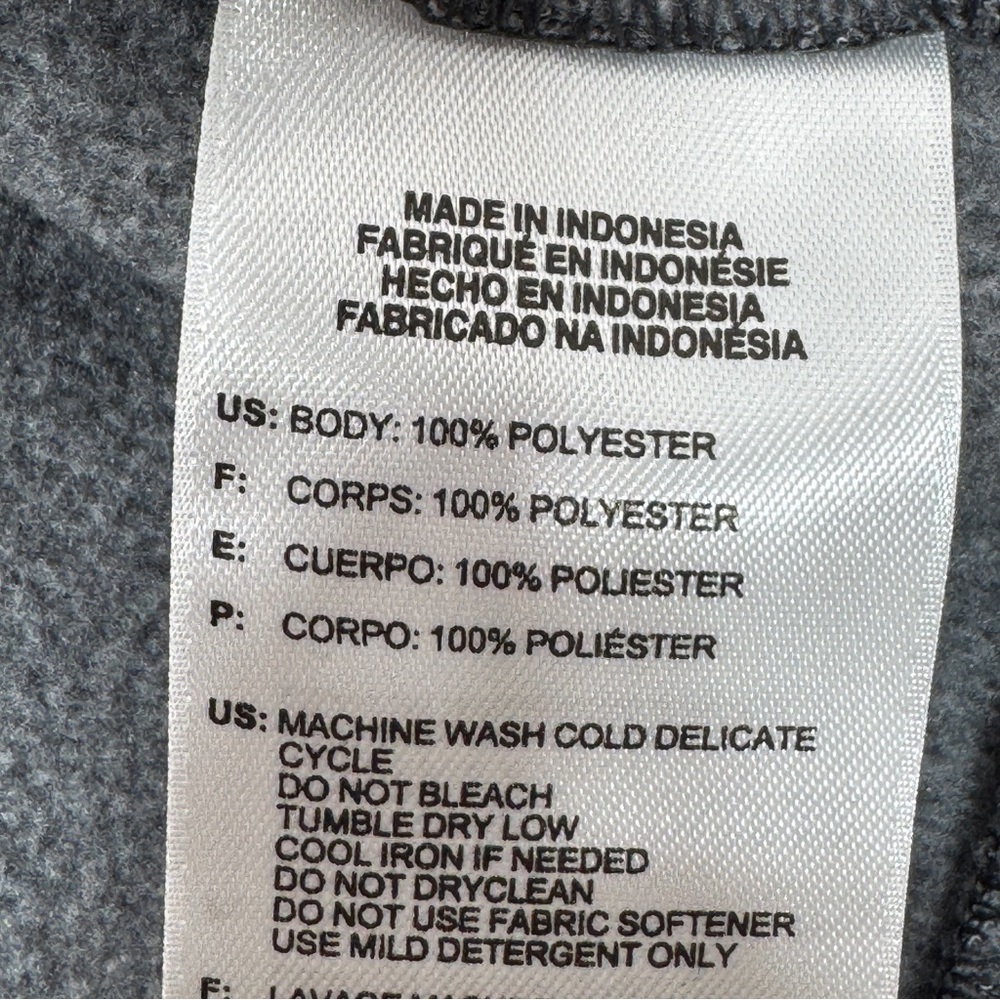 Adidas Climawarm Rainbow Logo Pullover Hoodie Grey Multi Medium - Picture 10 of 12